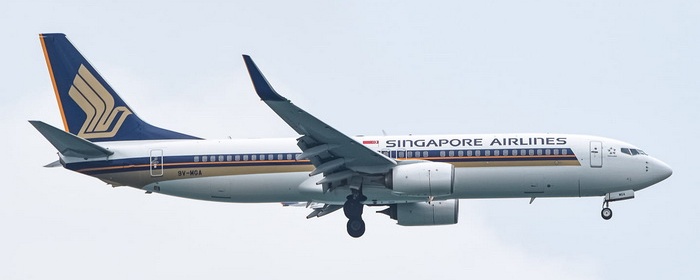04363 Phoenix Singapore / シンガポール航空 B737-800 9V-MGA 1:400 完売しました。