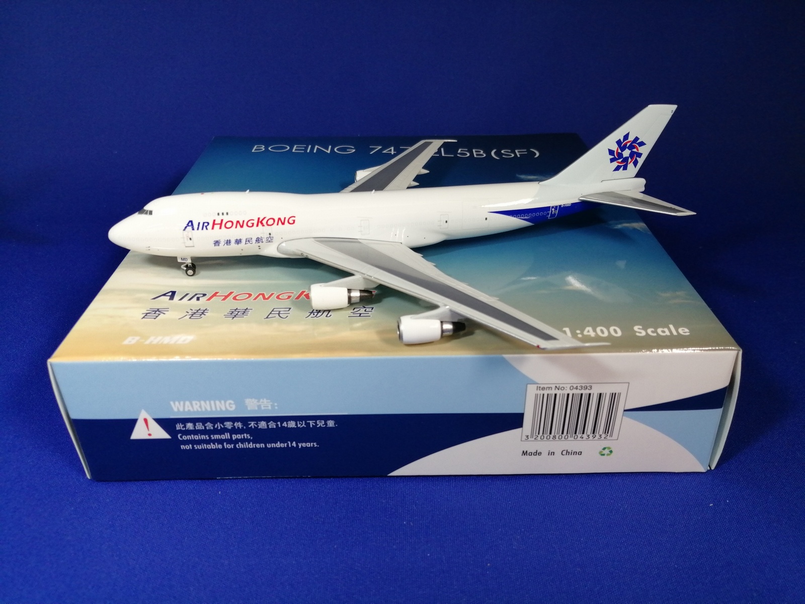 04393 Phoenix Air Hong Kong / 香港華民航空 B747-200 B-HMD 1:400 完売しました。