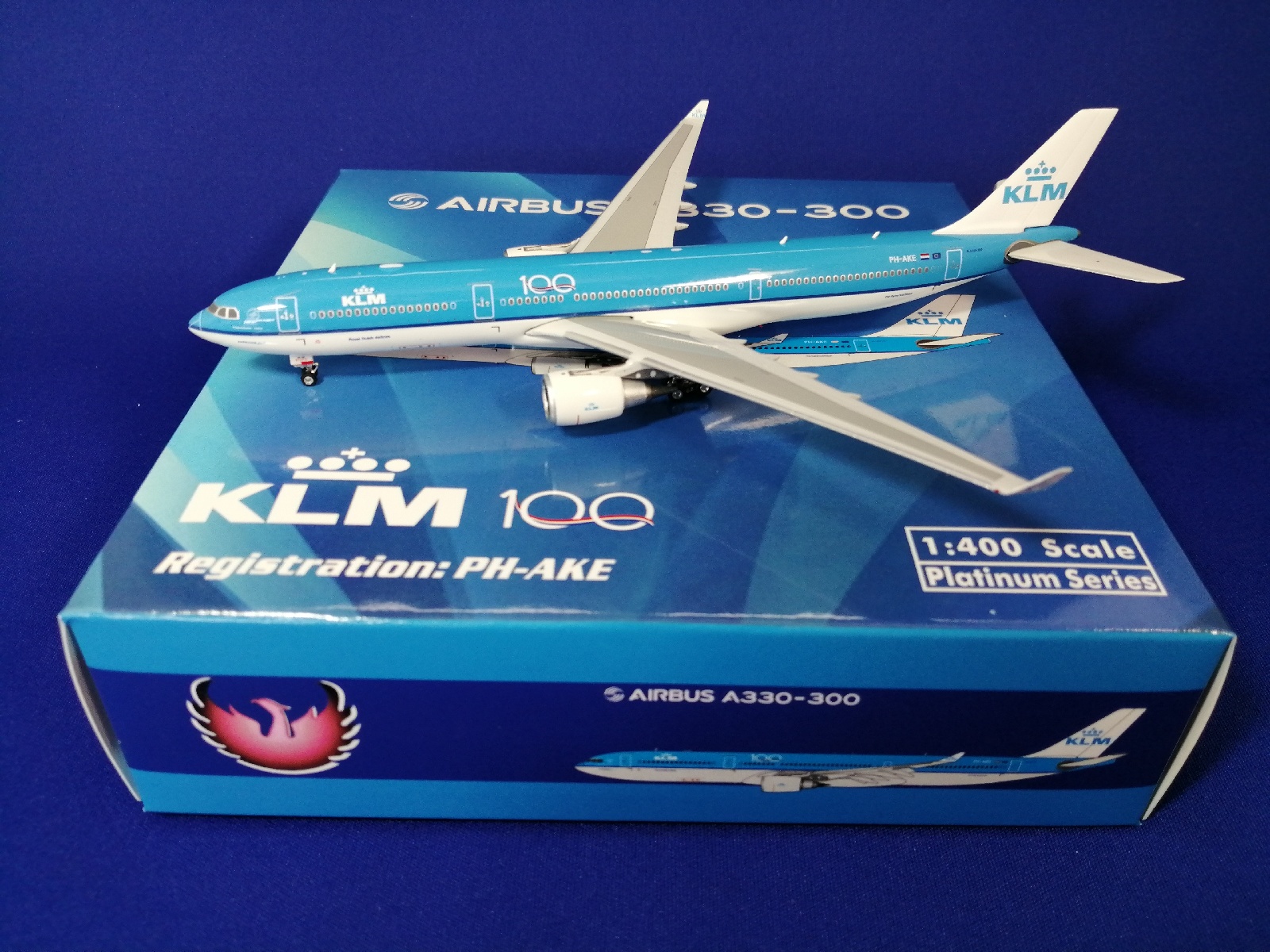 11592 Phoenix KLM / ＫＬＭオランダ航空 100Years A330-300 PH-AKE 1:400 完売しました。