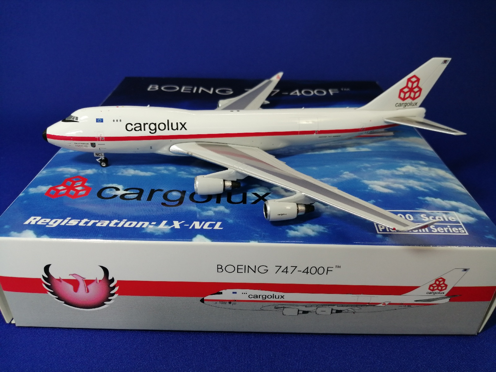 11637 Phoenix Cargolux / カーゴルックス航空 カーゴルクス B747-400F LX-NCL 1:400 完売しました。