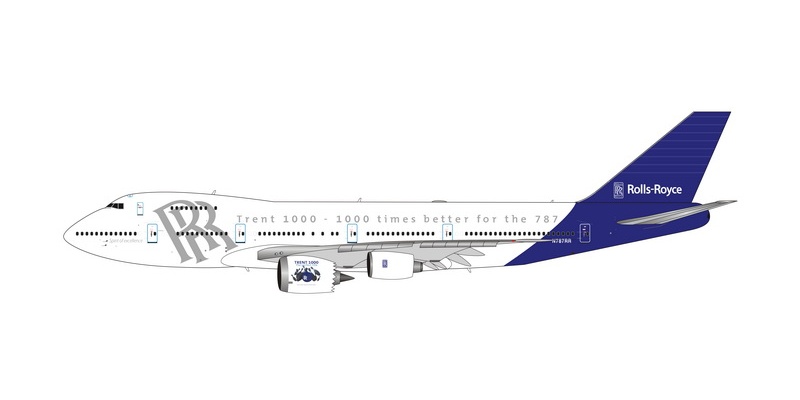 11710 Phoenix Boeing / ボーイングカラー Old B747-200 N787RR 1:400 完売しました。