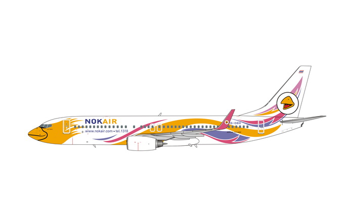 11721 Phoenix NOK AIR / ノックエア B737-800 HSDBX 1:400 完売しました。