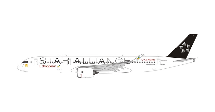 11725 Phoenix Ethiopian  / エチオピア航空 エチオピアン Star alliance A350-900 ET-AYN 1:400