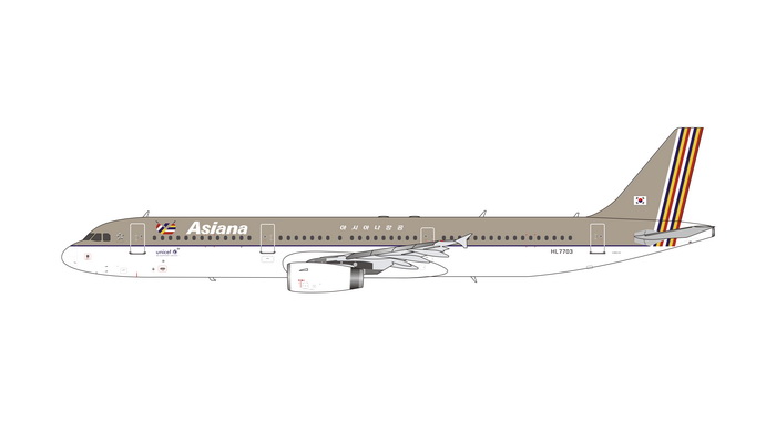 11727 Phoenix Asiana / アシアナ航空 A321 HL7703 1:400 完売しました。