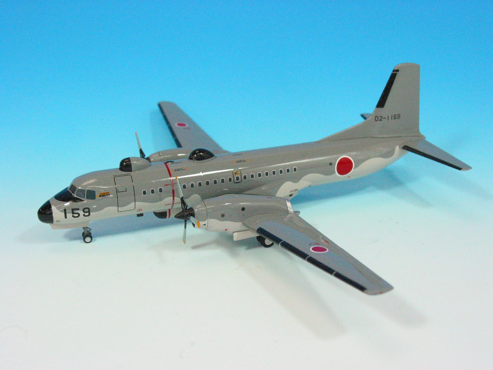 21139 全日空商事特注品 航空自衛隊 YS-11EB #1159入間基地 電子測定機(SATCOM.迷彩) 1:200 完売しました。