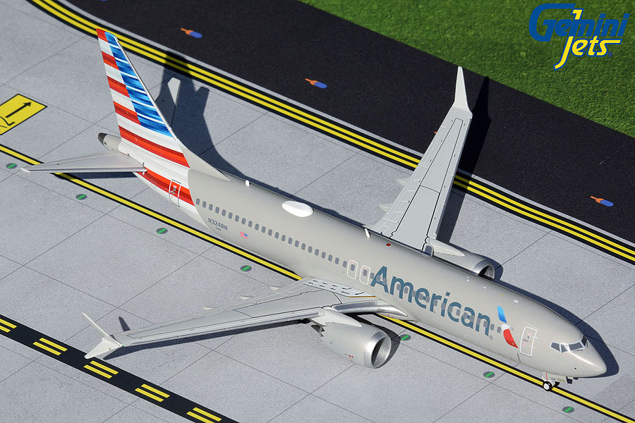 G2AAL1004 GEMINI 200 American / アメリカン航空 B737 MAX8 N324RN 1:200 完売しました。