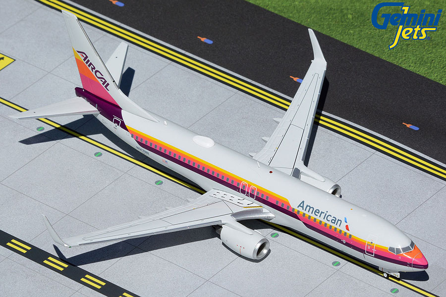 G2AAL474 GEMINI 200 American / アメリカン航空 AirCal Heritage B737-800W N917NN 1:200 完売しました。