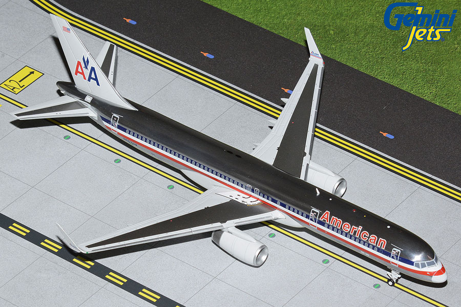 G2AAL985 GEMINI 200 American / アメリカン航空 B757-200W N657AM polished Silverbid livery 1:200  完売しました。