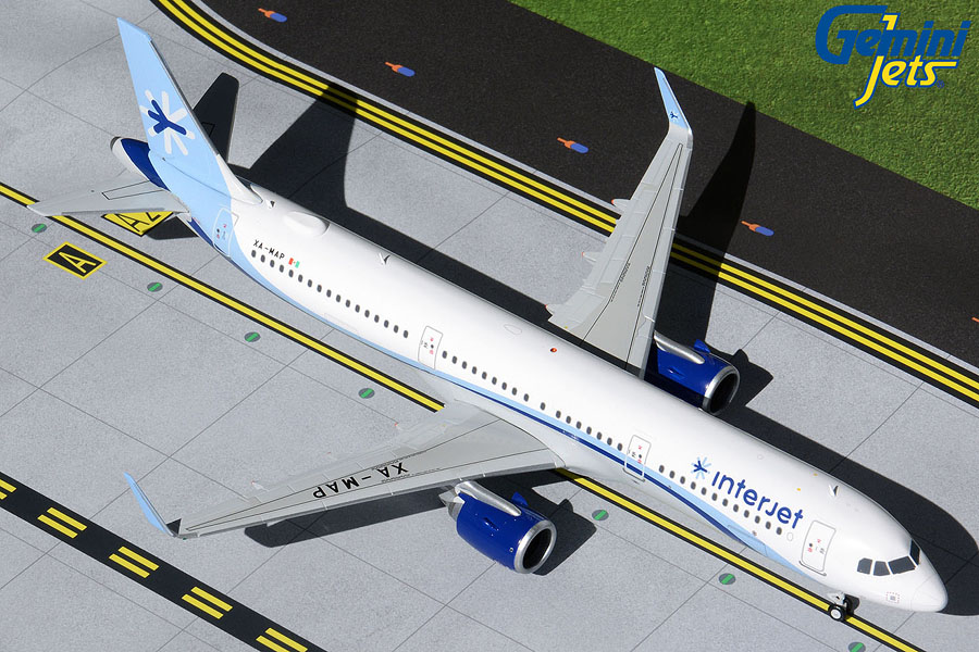 G2AIJ871 GEMINI 200 Interjet / インテルジェット インタージェット A321neo XA-MAP 1:200 完売しました。