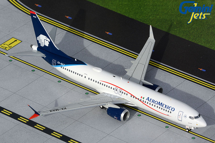 G2AMX1002 GEMINI 200 Aeromexico / アエロメヒコ B737 MAX9 XA-MAZ 1:200 完売しました。