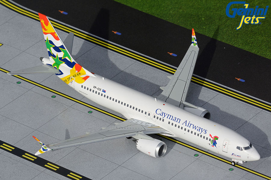 G2CAY980 GEMINI 200 Cayman / ケイマン航空 B737 MAX8 VP-CIX 1:200 完売しました。