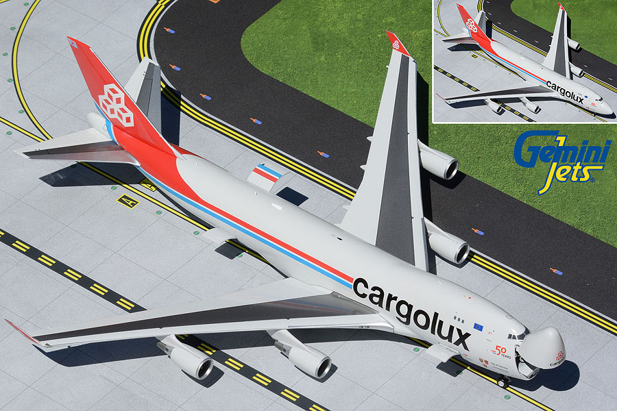 G2CLX933 GEMINI 200 Cargolux / カーゴルックス航空 カーゴルクス B747-400ERF LX-LXL 差替開閉式 1:200 完売しました