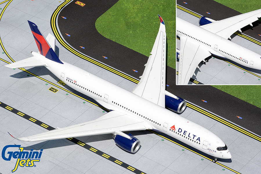 G2DAL997F GEMINI 200 Delta / デルタ航空 A350-900 Flaps Down N502DN The Delta Spirit 1:200 完売しました。