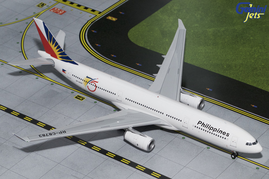 GJ78598 GEMINI 200 Philippine / フィリピン航空 75th A330-300 RP-C8783 1:200 完売しました。
