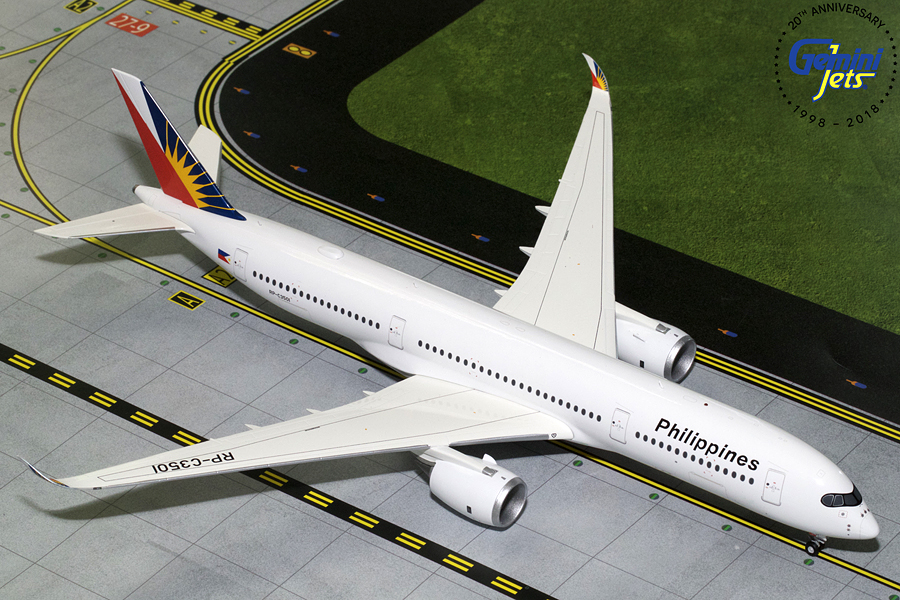 G2PAL789 GEMINI 200 Philippine / フィリピン航空 A350-900 RP-C3501 1:200 完売しました。