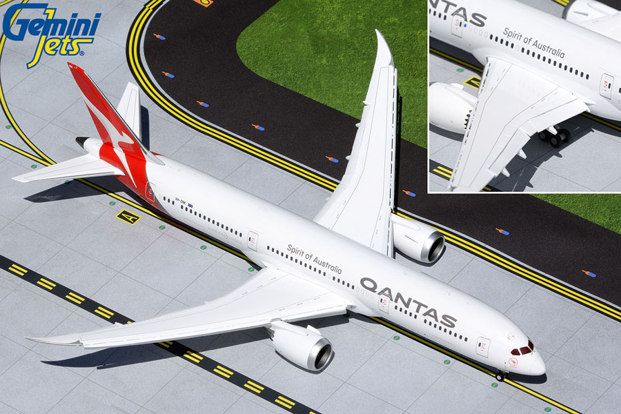 G2QFA983F GEMINI 200 Qantas / カンタス航空 B787-9 Flaps Down VH-ZNK 1:200 完売しました。
