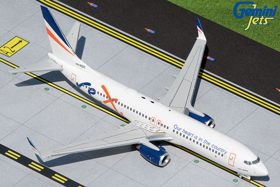 G2RXA974 GEMINI 200 Rex / レックス/リージョナル・エクスプレス B737-800 VH-RQC 1:200 お取り寄せ