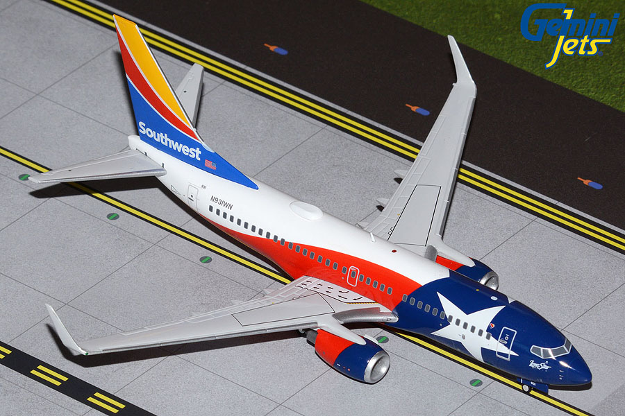G2SWA1009 GEMINI 200 Southwest B737-700 N931WN Lone Star One 1:200 お取り寄せ