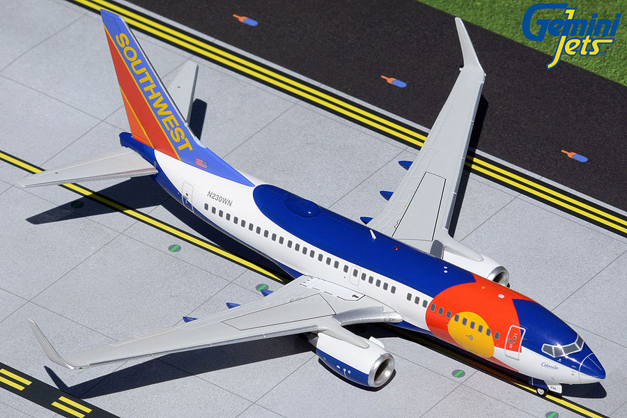 G2SWA460 GEMINI 200 Southwest Airlines / サウスウエスト B737-700W N230WN Colorado One 1:200 お取り寄せ