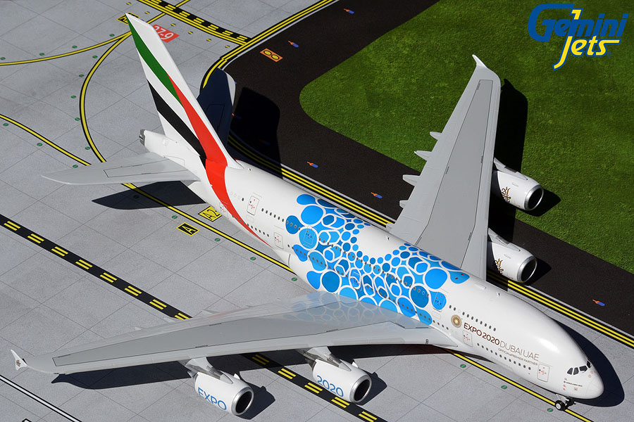 G2UAE1044 GEMINI 200 Emirates / エミレーツ航空 A380 A6-EOT Expo 2020 1:200 完売しました。
