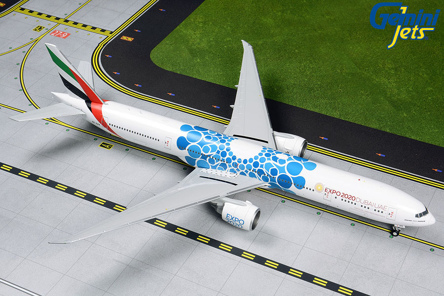 G2UAE776 GEMINI 200 Emirates / エミレーツ航空 Expo2020 Blue B777-300ER A6-EPK 1:200 完売しました。