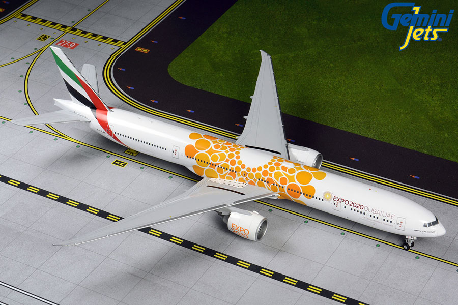 G2UAE800 GEMINI 200 Emirates / エミレーツ航空 EXPO2020 orange B777-300ER A6-EPO 1:200 完売しました。