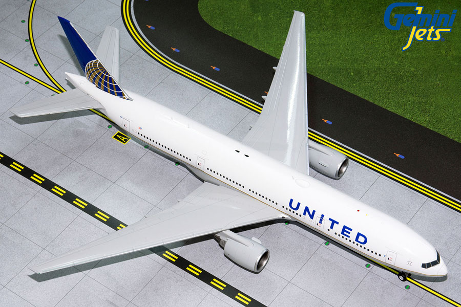 G2UAL768 GEMINI 200 UNITED / ユナイテッド航空 B777-200ER N796UA 1:200 完売しました。