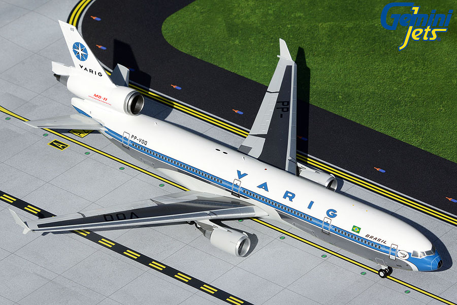 G2VRG1007 GEMINI 200 Varig / ヴァリグブラジル航空 MD-11 PP-VOQ 1:200 完売しました。