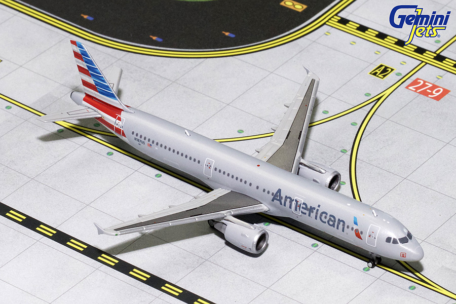 GJAAL1704 GEMINI JETS American / アメリカン航空 A321 N187US 1:400 完売しました。