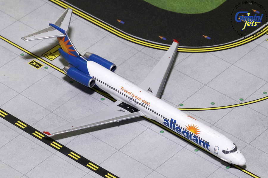 GJAAY1777 GEMINI JETS ALLEGIANT / アレジアント航空 MD-82 Good Bye MD-80 1:400 メーカー完売