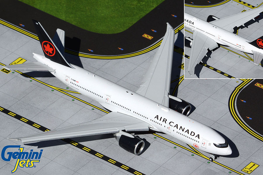 GJACA2044F GEMINI JETS Air Canada / エア　カナダ B777-200LR Flaps Down C-FNND 1:400 メーカー完売