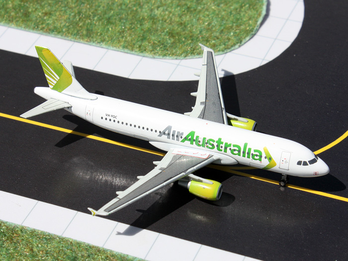 GJ701132 GEMINI JETS AIR AUSTRALIA / エア・オーストラリア A320-200 VH-YQC  1:400 完売しました。