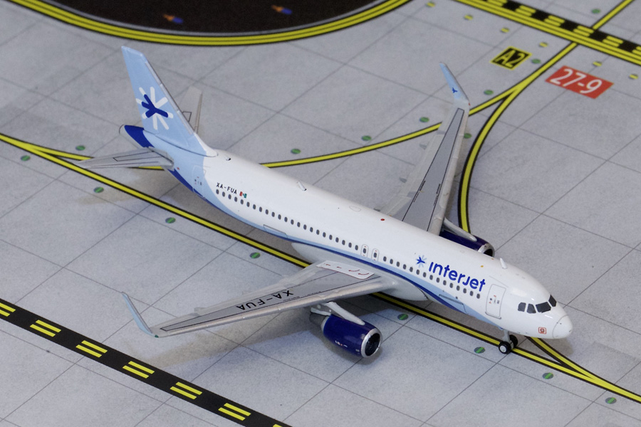GJ701490 GEMINI JETS Interjet / インテルジェット A320S XA-FUA 1:400 メーカー完売