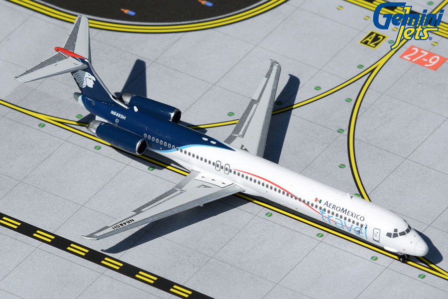 GJAMX1434 GEMINI JETS Aeromexico / アエロメヒコ航空 MD-83 N848SH Travel 1:400 メーカー完売