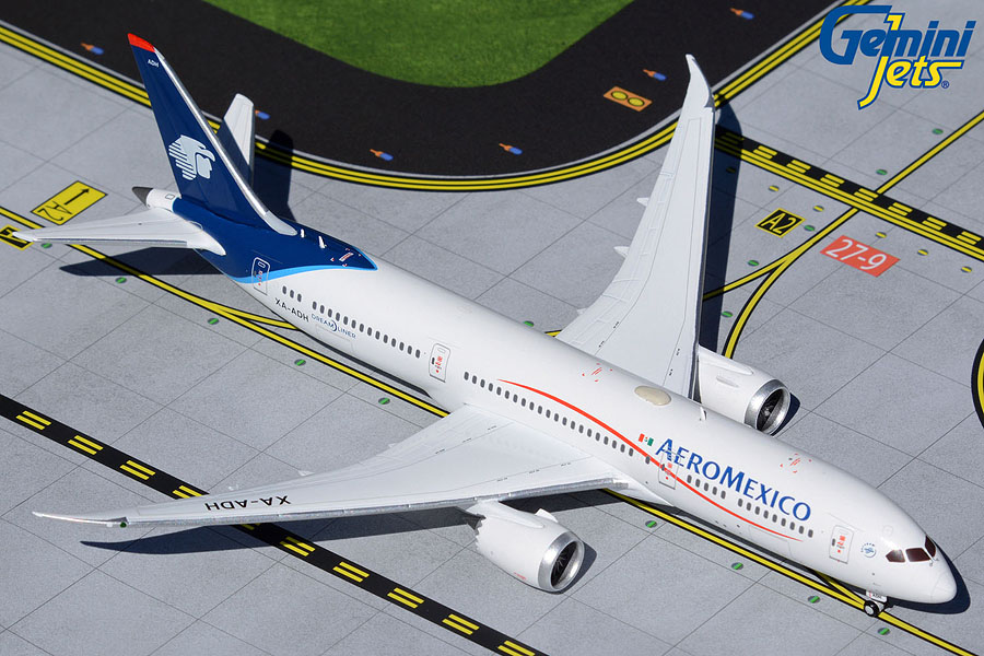 GJAMX1964 GEMINI JETS Aeromexico / アエロメヒコ航空 B787-9 XA-ADH 1:400 完売しました。