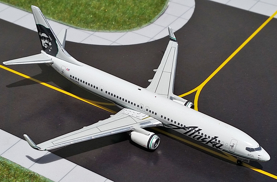GJ701353 GEMINI JETS 	Alaska / アラスカ航空 B737-900ERW N423AS 1:400 完売しました。
