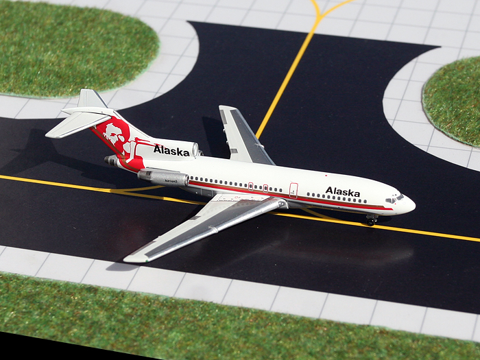 GJ70165 GEMINI JETS Alaska / アラスカ航空 B727-100 Gold Prospector N314AS 1:400 完売しました。