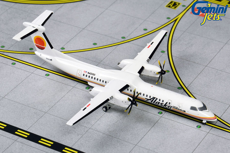 GJASA1879 GEMINI JETS Alaska / アラスカ航空 Dash 8 Q400 N421QX 1:400 完売しました。