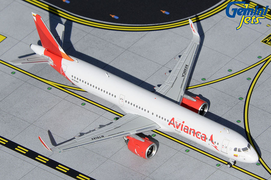 GJAVA2006 GEMINI JETS AVIANCA / アビアンカ航空 A321neo N761AV 1:400 メーカー完売
