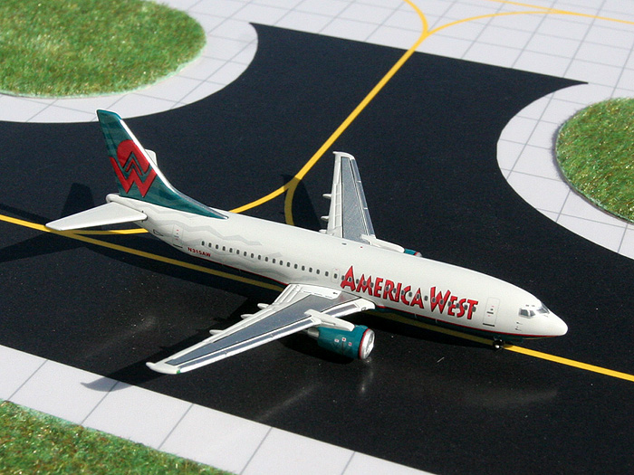 15555 GEMINI JETS America West / アメリカウエスト航空 B737-300 N315AW 1:400 メーカー完売
