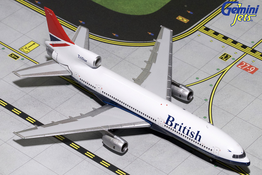 GJBAW137 GEMINI JETS British Airways / 英国航空 Negus Livery L-1011 G-BBAG 1:400 完売しました。