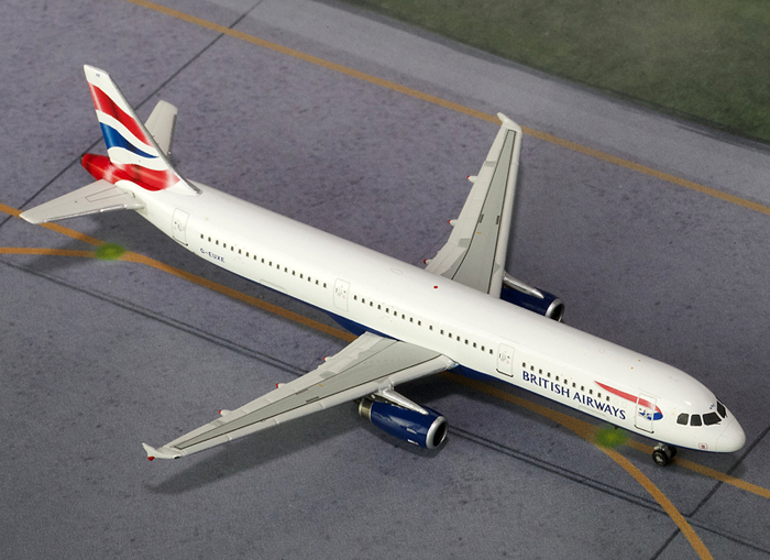 GJ701390 GEMINI JETS British Airways / 英国航空 A321 G-EUXE 1:400 完売しました。