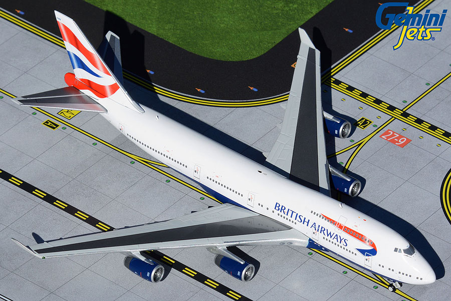 GJBAW1934 GEMINI JETS British Airways / 英国航空 B747-400 G-CIVN 1:400 完売しました。