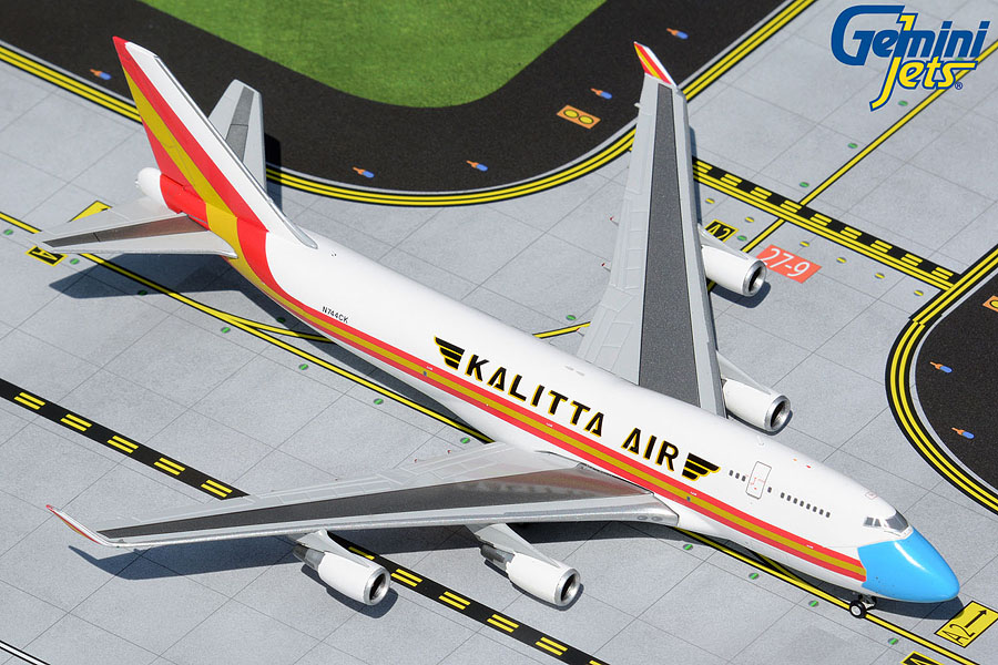 GJCKS1999 GEMINI JETS Kalitta Air / カリッタ航空 B747-400BCF N744CK  MASK 1:400 完売しました。