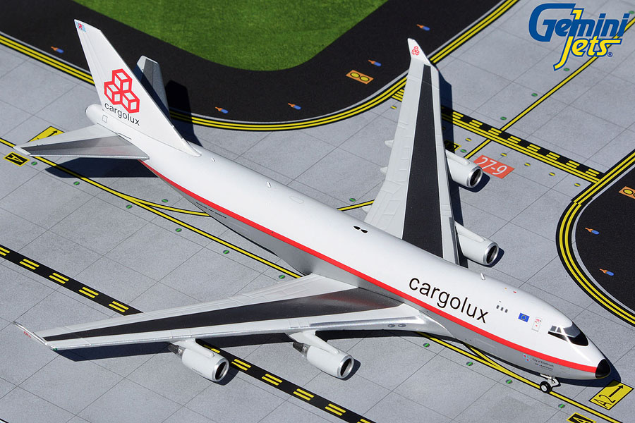 GJCLX1947 GEMINI JETS Cargolux / カーゴルックス航空 retro B747-400ERF LX-NCL  1:400 完売しました。