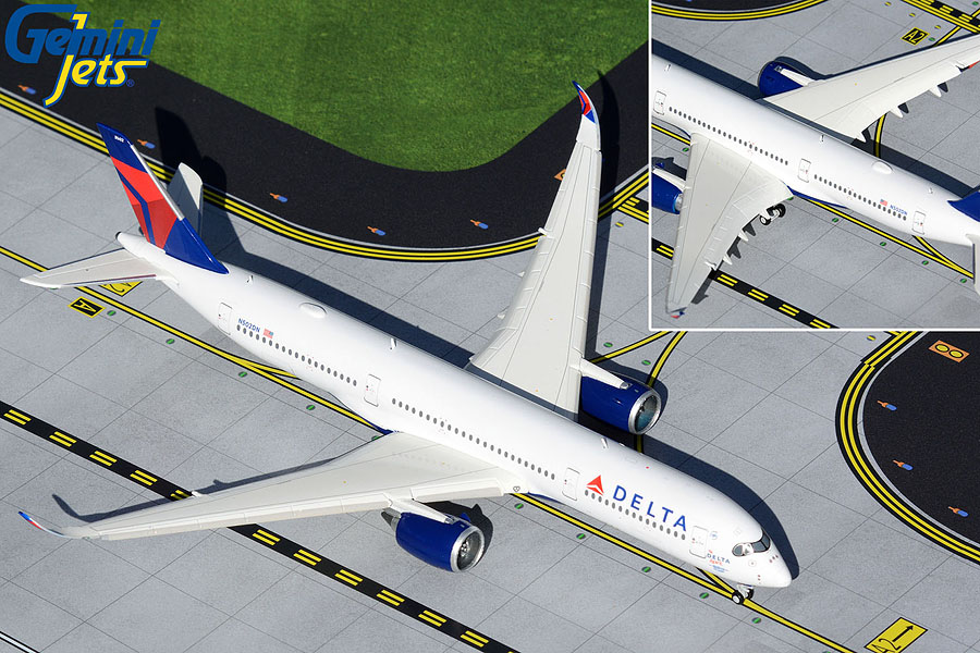 GJDAL2001F GEMINI JETS Delta / デルタ航空 A350-900 Flaps Down The Delta Spirit N502DN 1:400 完売しました。