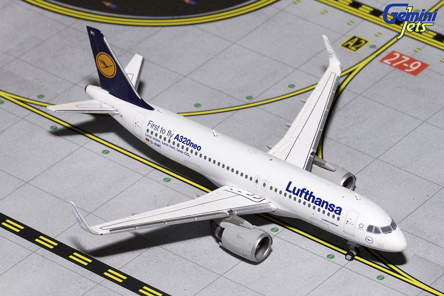 GJ701610 GEMINI JETS Lufthansa / ルフトハンザドイツ航空 A320neo D-AINC 1:400 完売しました。