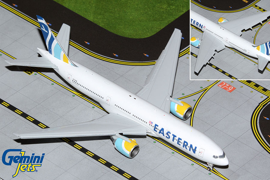 GJEAL2059F GEMINI JETS Eastern Air Lines / イースタン航空 B777-200ER Flap Down N771KW 1:400 お取り寄せ