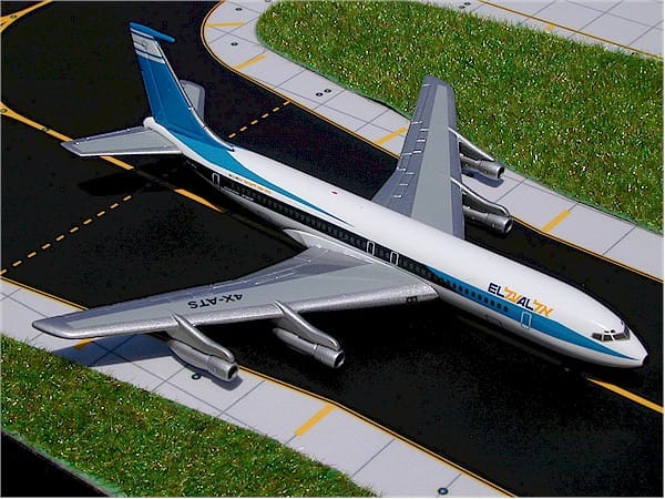 15186 GEMINI JETS ELAL イスラエル B707-300 4X-ATS 1:400 完売しました。