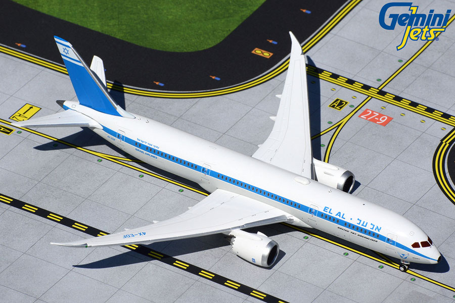 GJELY1893 GEMINI JETS ELAL / エル・アル航空 イスラエル 1960 retro B787-9 4X-EDF 1:400 完売しました。